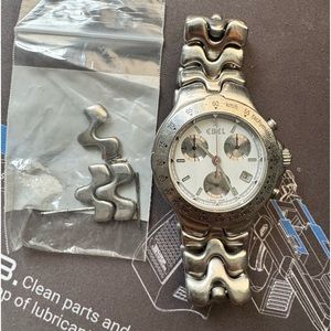 Men’s Ebel Sportwave Chronograph new battery, works perfect
